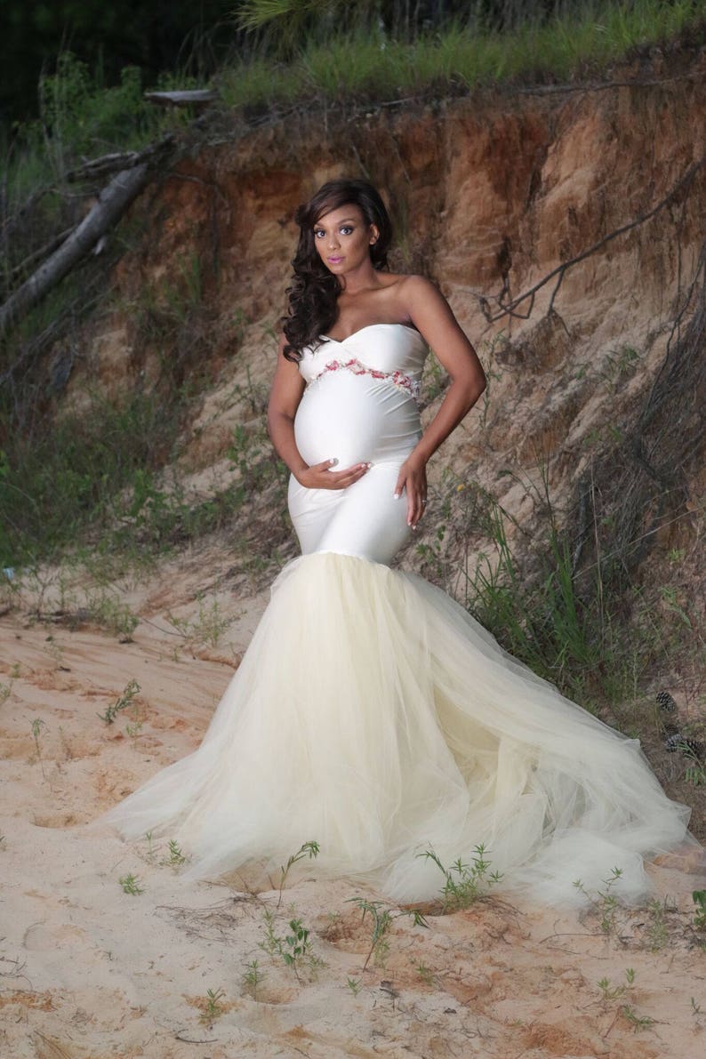mermaid maternity outfit