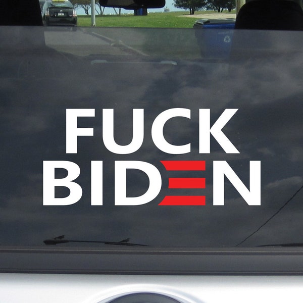 FUCK Joe Biden sticker FJB decal Funny