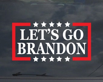 Lets Go Brandon Decal FJB Funny FUCK Joe Biden Sticker -  New Zealand