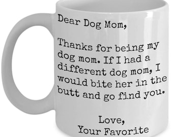dear dog mum mug
