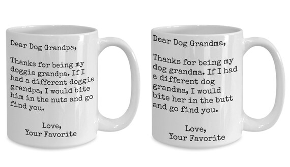 dog grandpa mug