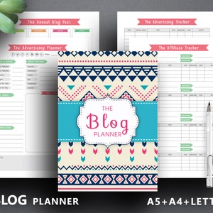 Blog Planner Printable: blogging Planner Blog - Etsy