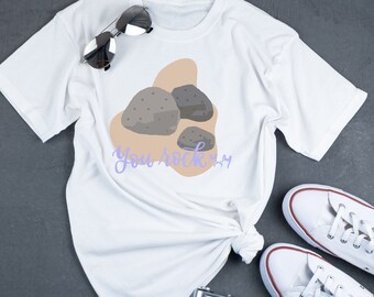 You Rock Funny Crewneck T Shirt, Geology Sweatshirt , You Rock Hoodie, Rock Pullover, You Rock Baby Romper, You Rock Tee, You Rock Jacket