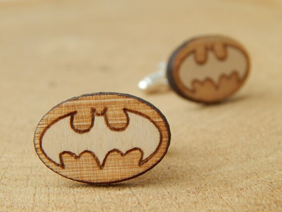 Batman Wooden Bow Tie Dark Knight Gift For Men Superhero Comics Wood Bowtie
