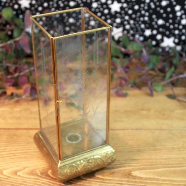 Glass Display Case Etsy