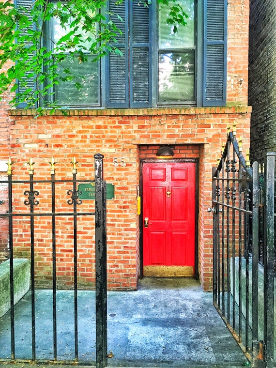 Gold Coast Red Door Chicago Photography City Photography Etsy