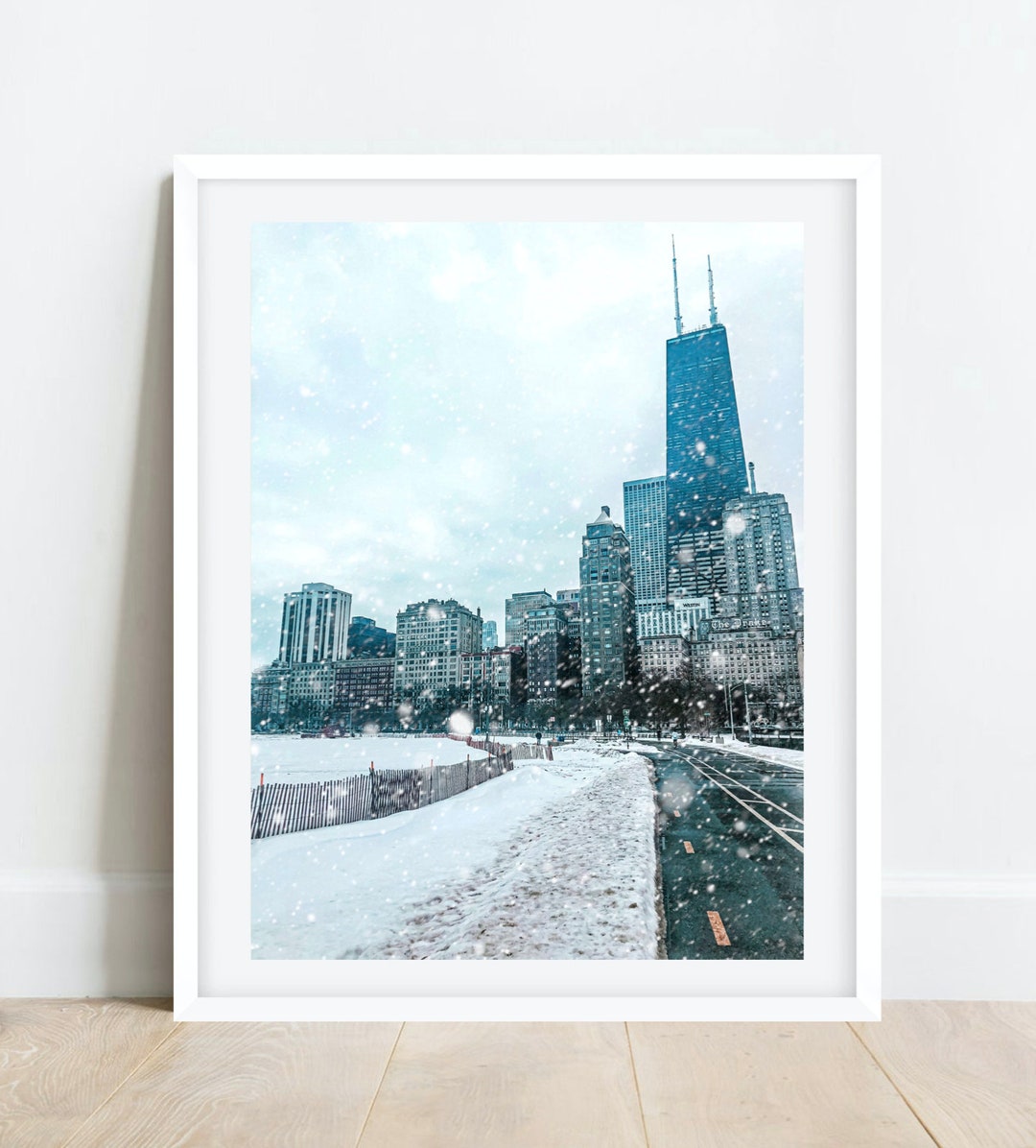 Chicago Photography, Hancock Building, Chicago Skyline, Chicago Wall ...