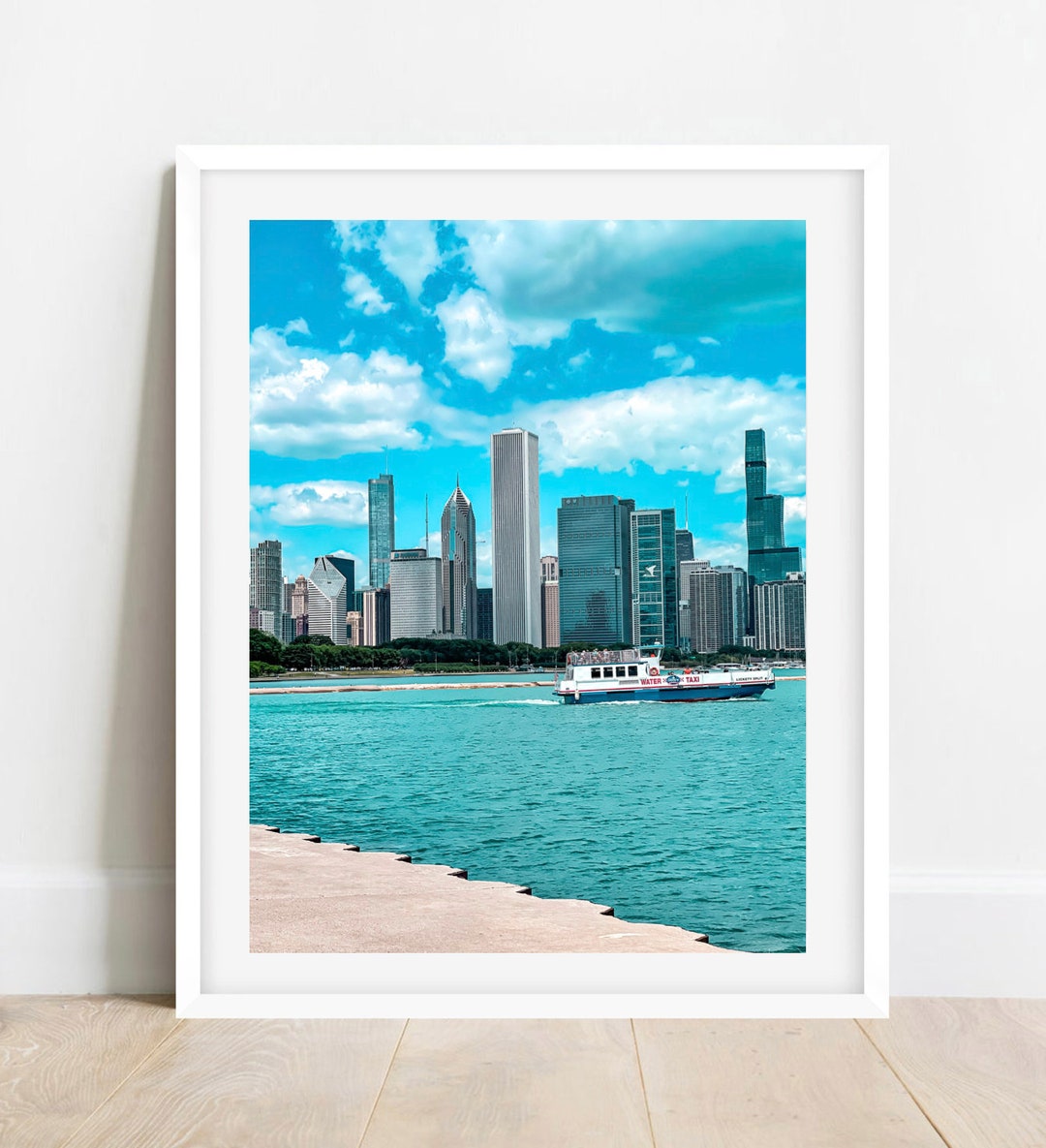 Chicago Photography, Chicago Skyline Print, Adler Planetarium View ...