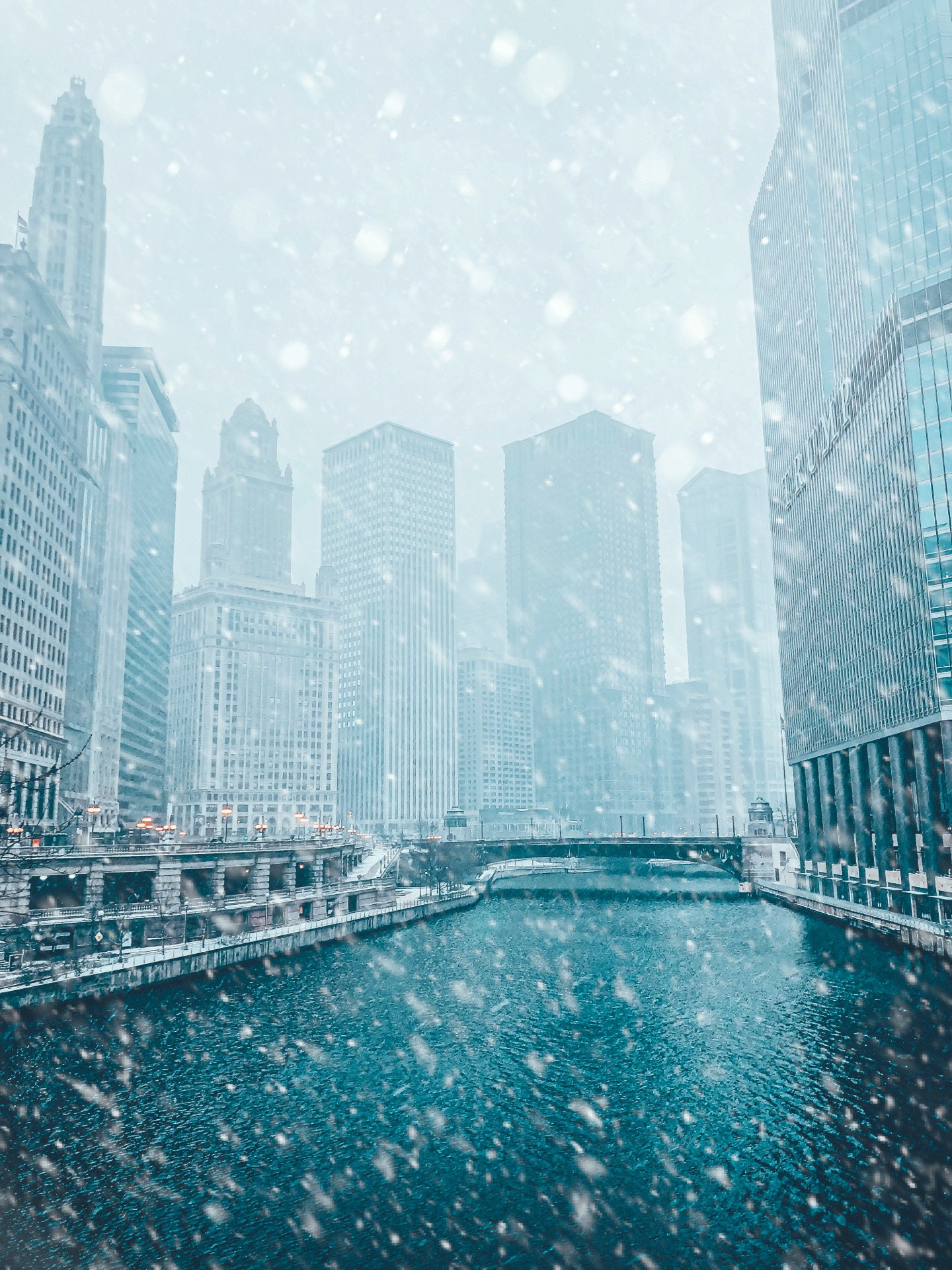 Chicago Winter, Chicago Riverwalk, Chicago River, Chicago Photography