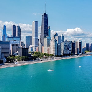 Chicago Skyline Wall Art, John Hancock Picture, Lake Michigan Photo, Chicago Photography, City Photography, Chicago Wall Art, Chicago Prints
