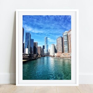 Chicago Riverwalk Photography, Chicago River Art, Chicago Photography, Chicago Trump Tower Prints, Chicago Wall Art, Chicago Architecture