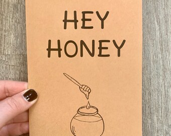 GET WELL CARD | Bee Greeting | Honey card | Get well soon | Cancer support | Cancer survivor | Breast cancer | Unique greeting card | Bee