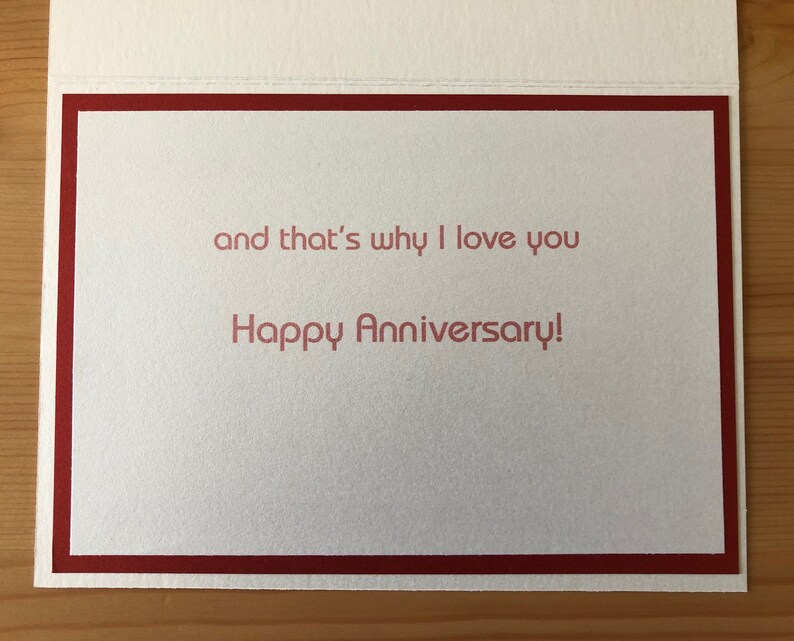 Math / Statistics Valentine's Day or Anniversary Card | Etsy
