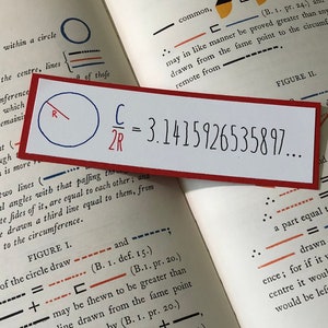 Math Bookmarks - Teacher Appreciation - Classroom Giveaway  - Math Gift - Teacher Gift - 5-pack