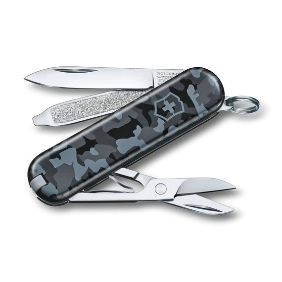 Victorinox CLASSIC SD Navy Camo Swiss Army Knife Keyring Knife Etsy