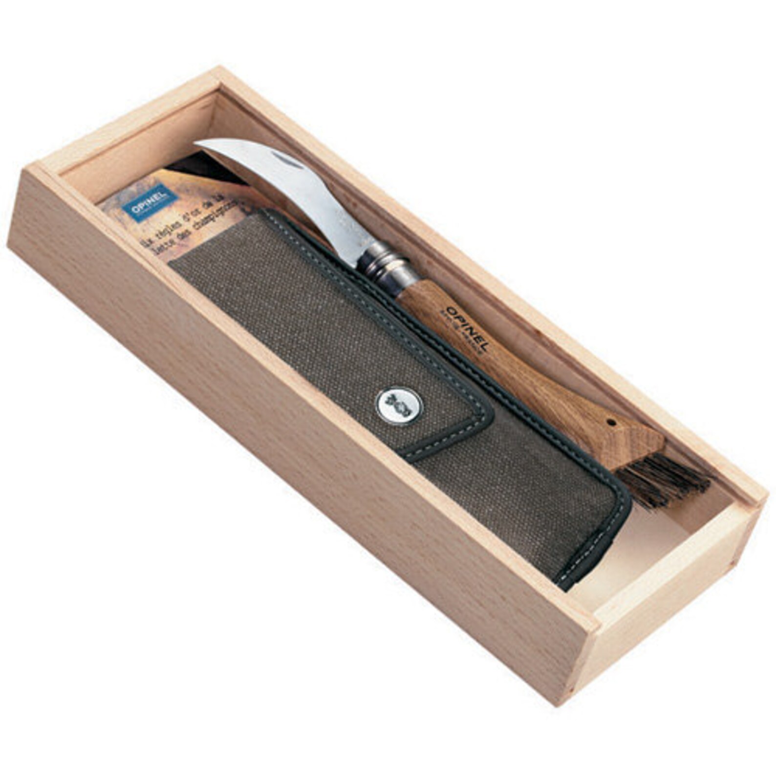 OPINEL Mushroom foraging knife Gift set 8.5cm stainless Etsy