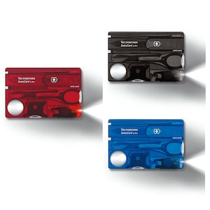 Victorinox Swiss Card Lite originale - 13 funzioni swisscard con luce LED bianca