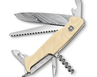 Victorinox Ranger 55 Damast 2023 Swiss Army Knife - Micarta handle - Exclusive collectors Limited edition