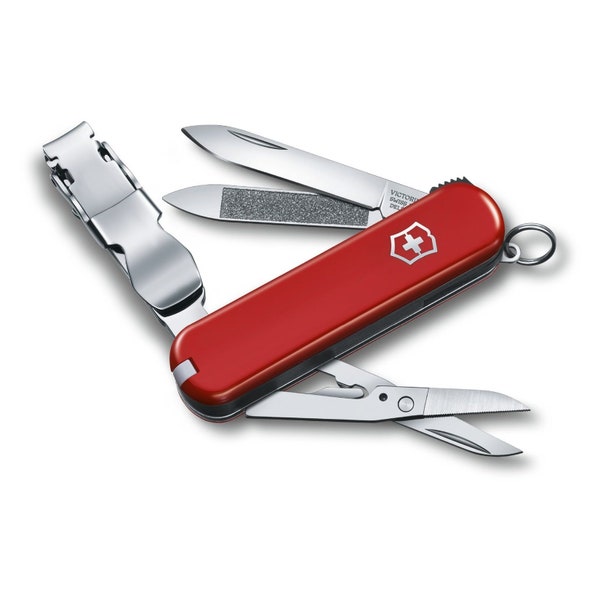 Victorinox Nail Clip 580 Rood Zwitsers zakmes - 8 functies - met nagelknipper