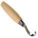 Mora 164 wood carving hook - Stainless steel - right handed spoon carving knife - Made in Sweden 