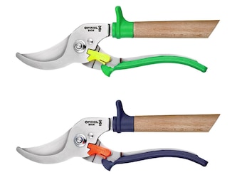 Tijeras de podar OPINEL Le Secateur - podadoras de acero inoxidable de 3 posiciones