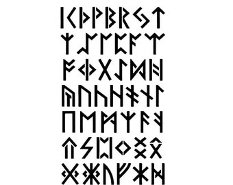 STENCILS Crafts Templates Scrapbooking Card Making Fabric Painting CELTIC RUNES- A4 Mylar