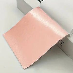 VERGULDEN - Metaalblad (ROUGE ROZE) 10 x losse vellen voor kunsthandwerk (niet eetbaar)