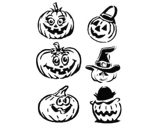 Stencils Crafts Templates Scrapbooking Card Making HALLOWEEN STENCIL - 8b - A4 Mylar
