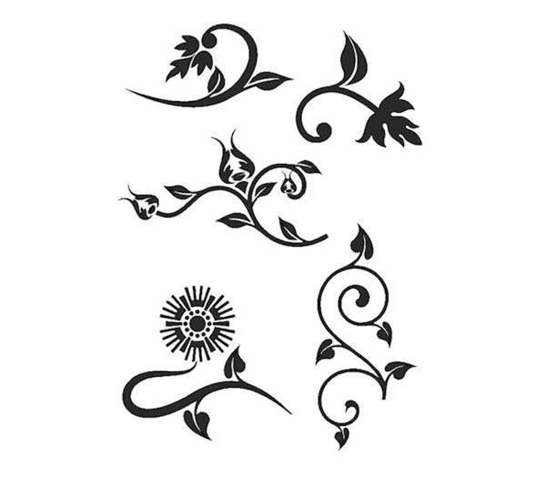 Stencils Crafts Templates Scrapboking Card Making Tile Painting Home ...