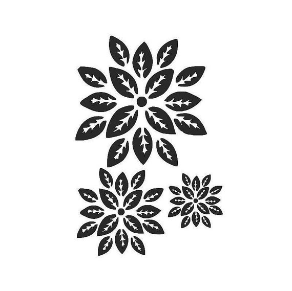 STENCILS Crafts Templates Scrapbooking Tile STENCIL DESIGN 9 | Etsy