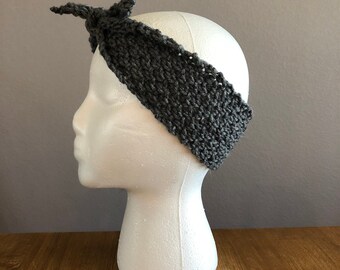 Tied Knitted Headband | Hair Accessory | Gift for women | Girl Gift | Knotted Headpiece | Knotted Hair Accessory | Adjustable Headband