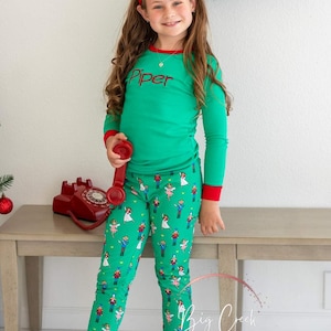 Nutcracker Matching Sibling 2 piece Pajamas, Matching Family Pajamas, 2 pc Nutcracker Pajamas, Unisex Pajamas, Family Pajamas, Christmas PJs