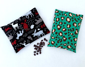 Microwave Heat Pack Red Beans, Compress Hot Cold Pack, Bean Bag Wrist Rest, Neck Shoulder Heat Pad Therapy, Small Heat Pack, 4.5"x6"