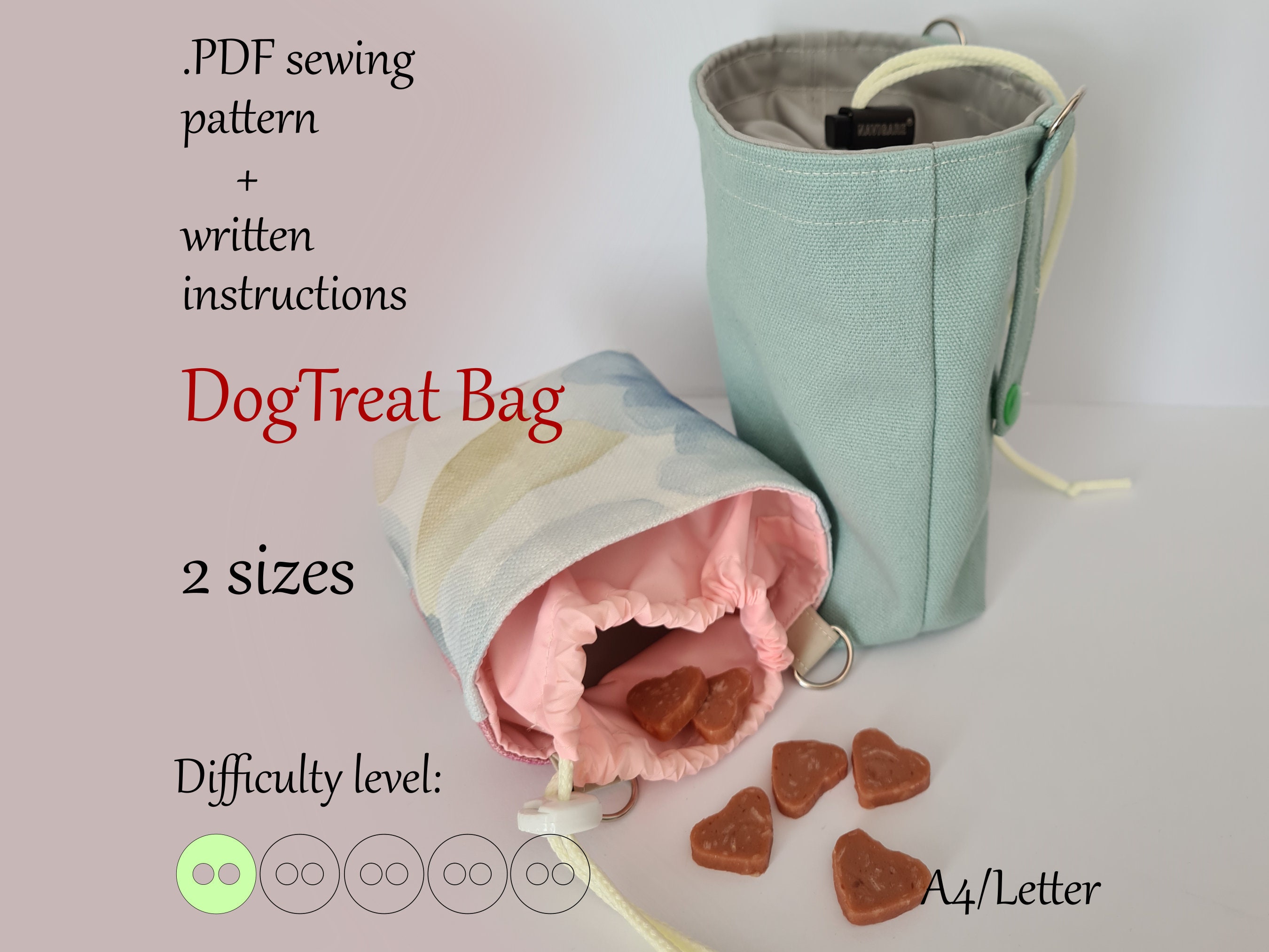 Dog treat bag diy hotsell