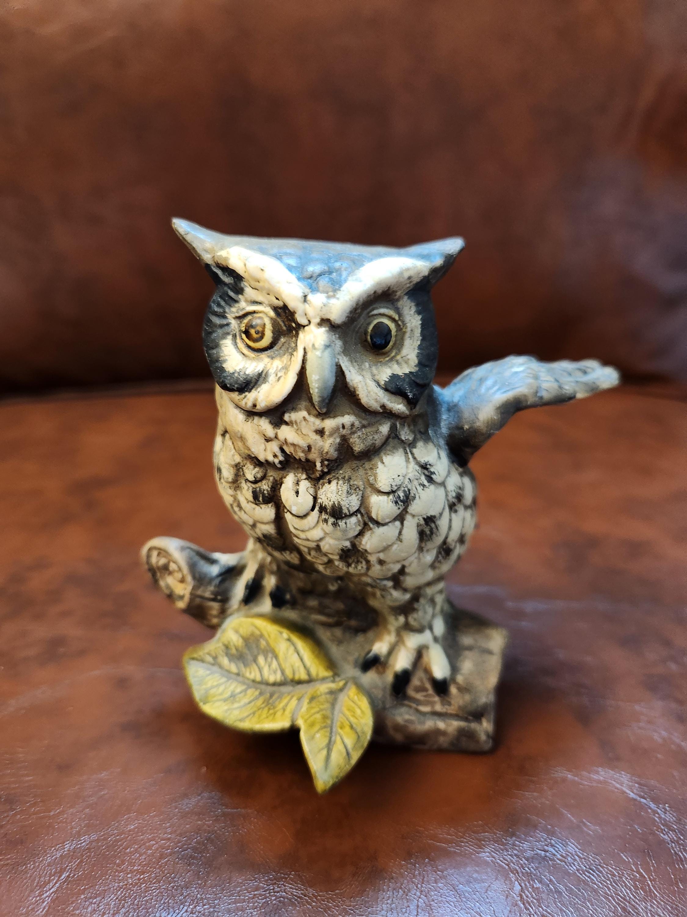 Vintage Norleans Owl Figurine