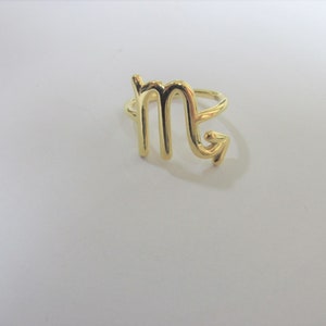 Zodiac Ring Astrology Sign Ring Astrology Jewelry Horoscope Ring Astrological sign ring Zodiac Rings, gift image 5