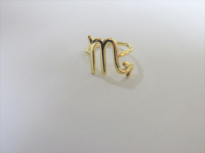 Zodiac Ring Astrology Sign Ring Astrology Jewelry Horoscope Ring Astrological sign ring Zodiac Rings, gift image 5