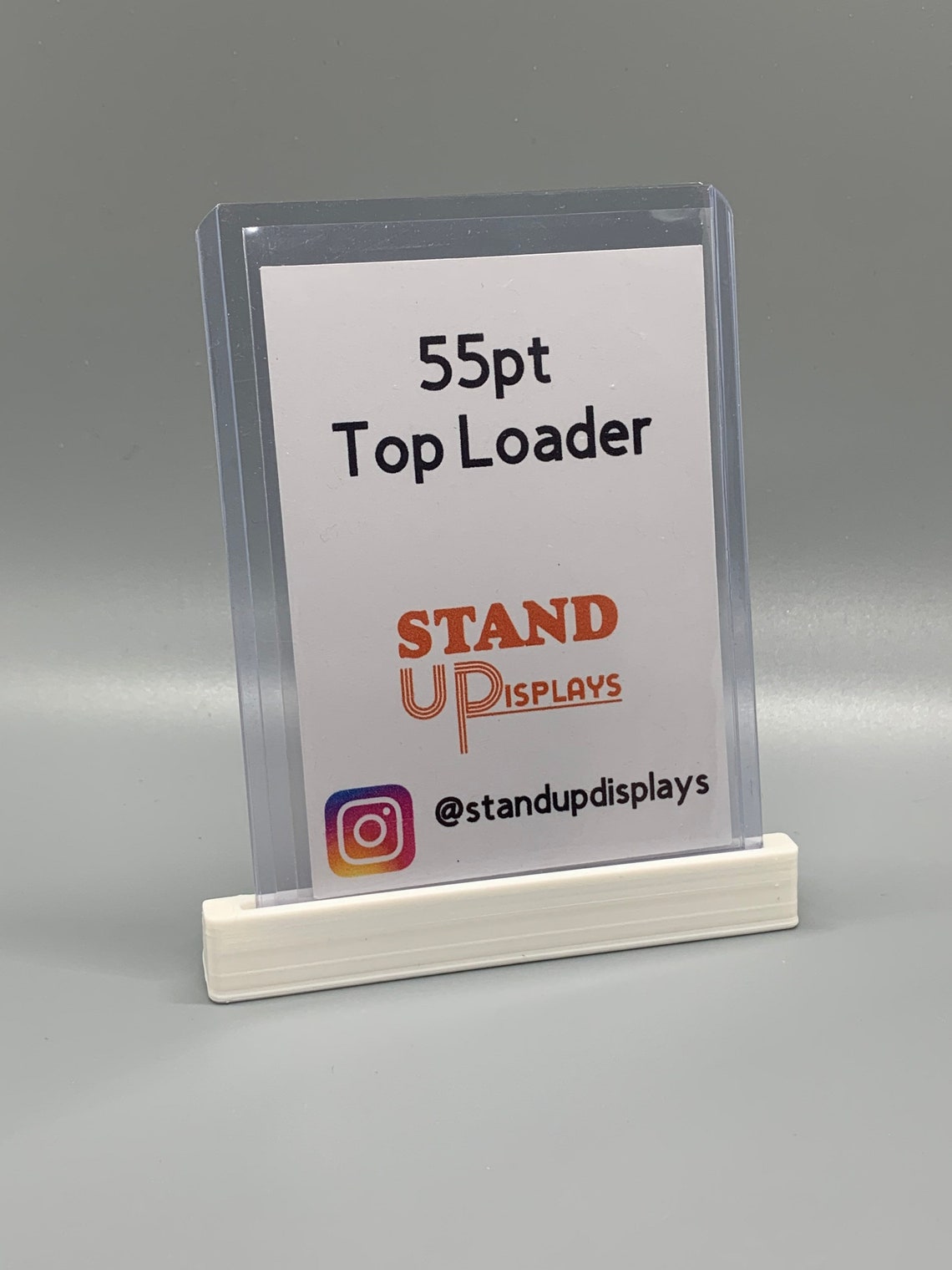 Standard Top Loader Card Stands Etsy