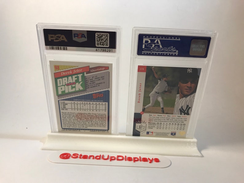 Dual Card PSA Slab Card Display Stand