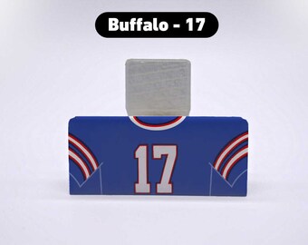 Football Buffalo #17 Jersey Series VariStand Trading Card Display