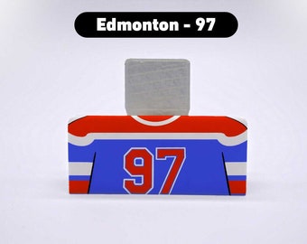 Hockey Edmonton #97 Jersey Series VariStand Trading Card Display