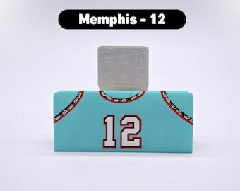 Basketball Memphis #12 Jersey Series VariStand Trading Card Display
