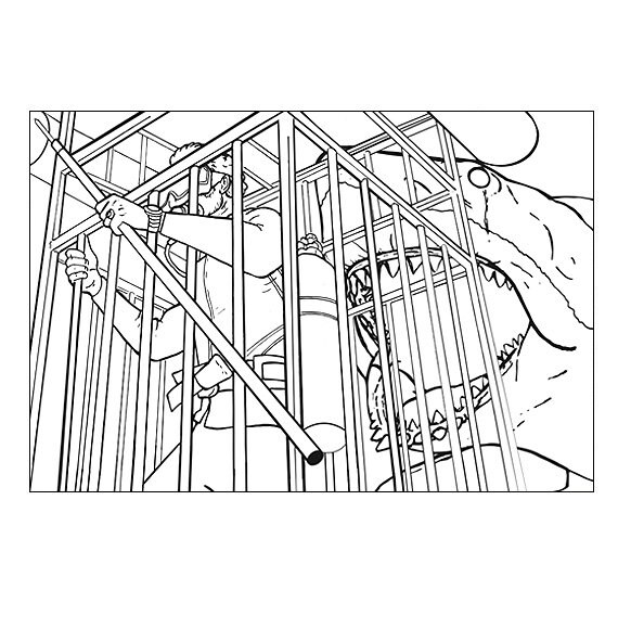 Shark Jaws Adult Coloring Book | Etsy