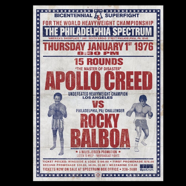 Rocky Balboa - Etsy