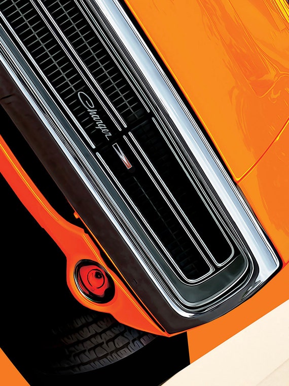 1970 Dodge Charger Poster, 