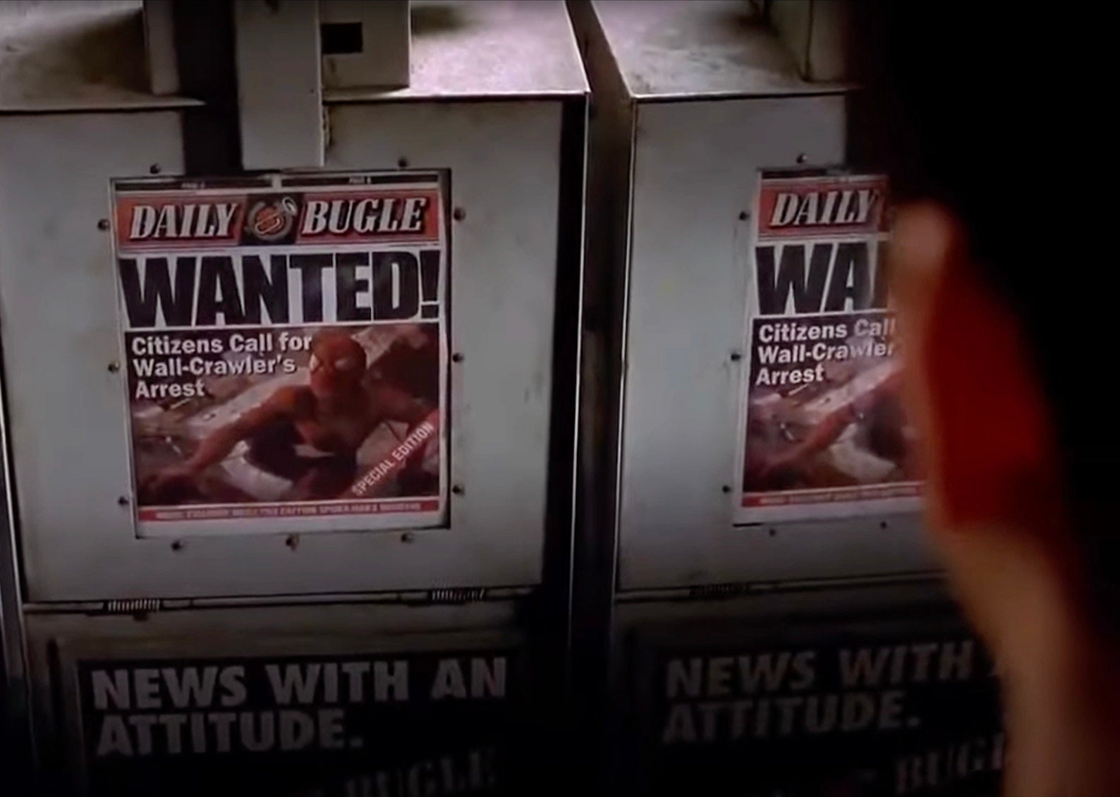 スパイダーマン デイリービューグル「指名手配」新聞小道具レプリカ