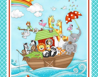Amish Handmade Noah Cloth Childrens Storybook