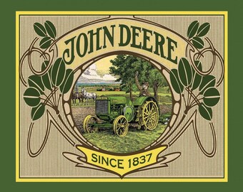 Springs John Deere Children Yellow Born To Farm Cotton Fabric