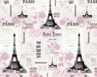 Rosenthal Represents SPRING GARDEN FLEUR 100/% Cotton Premium Fabric-Per 1//2 Yd