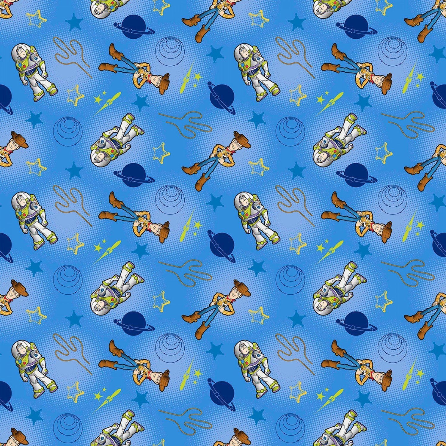 toy story cotton fabric